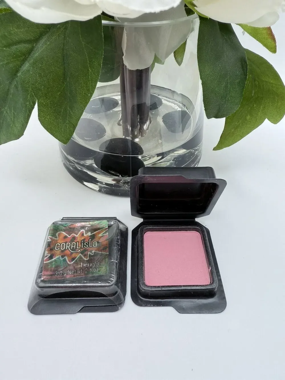Benefit CORALista Blush NEW Travel Size 3g/.1oz Coastal Chic Discontinued Powder